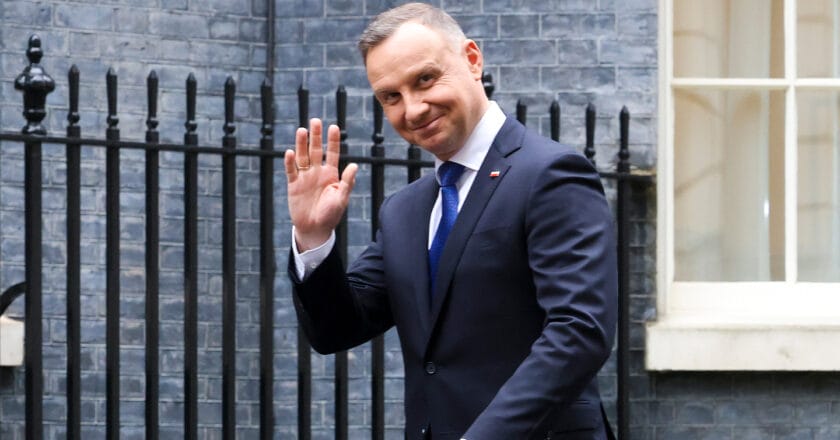 Andrzej Duda. Fot. Rory Arnold/No 10 Downing Street