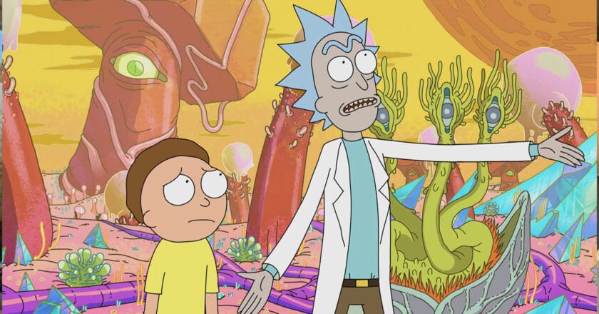 Kadr z serialu „Rick i Morty". Fot. Adult Swim, Polsat Comedy Central Extra