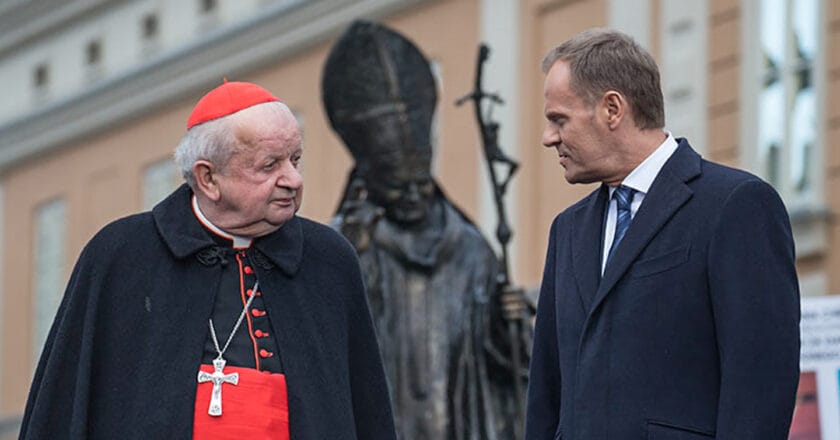 Donald Tusk wziął udział w uroczystym otwarciu Muzeum Dom Rodzinny Ojca Świętego Jana Pawła II w Wadowicach. Fot. M. Śmiarowski/KPRM