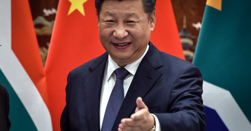 Prezydent Chin Xi Jinping. Fot. GovernmentZA/Flickr.com