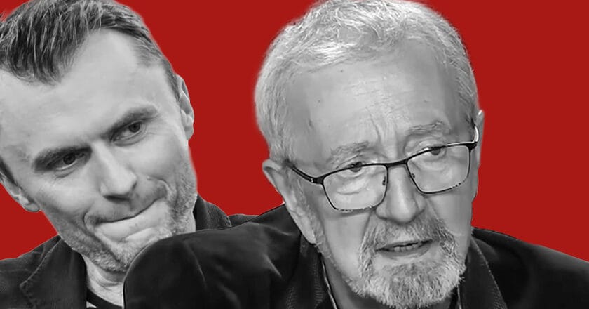 Piotr Jacoń i Krzysztof Daukszewicz. Fot. tvnpl/Youtube.com, ed. KP