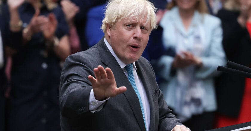 Boris Johnson. Fot. Lauren Hurley/No 10 Downing Street