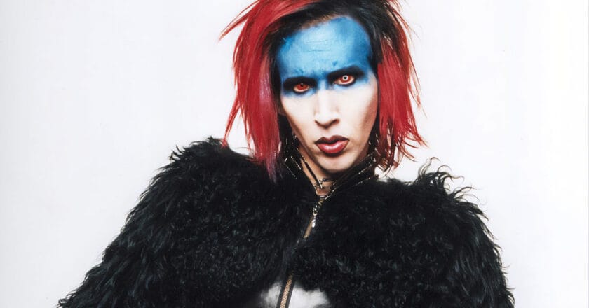 Brian Hugh Warner jako Marilyn Manson. Fot. Patrick Whitaker/Wikimedia Commons