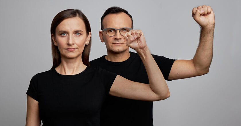 Sylwia Spurek i Marcin Anaszewicz. Fot. archiwum autorki