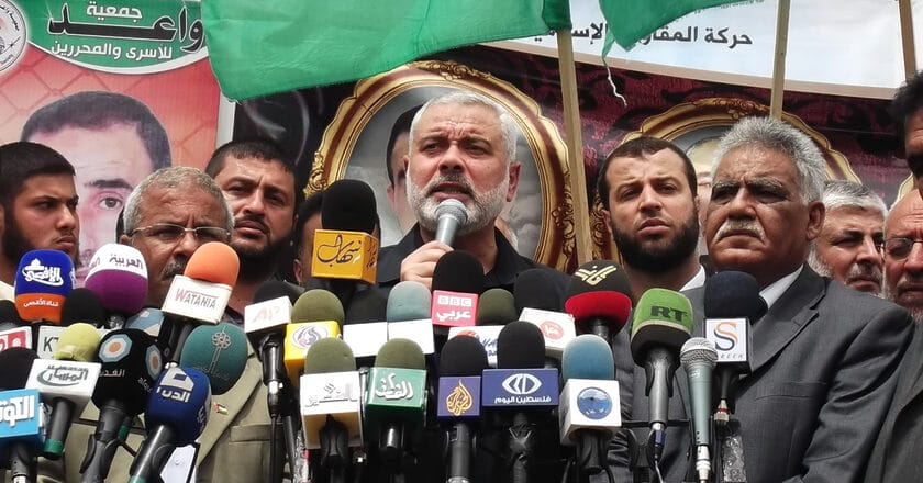 Lider Hamasu Isma’il Hanijja. Fot. Joe Catron/Flickr.com