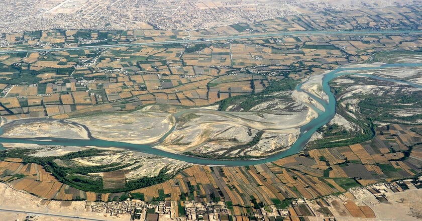 Rzeka Helmand w Kandaharze. Fot. Karla Marshall/Flickr.com