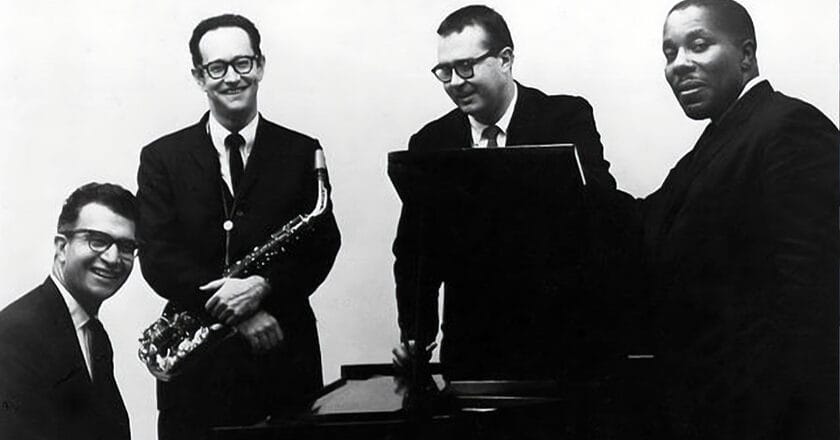 Kwartet Dave Brubecka w 1962 roku. Fot. Wikimedia Commons CC0