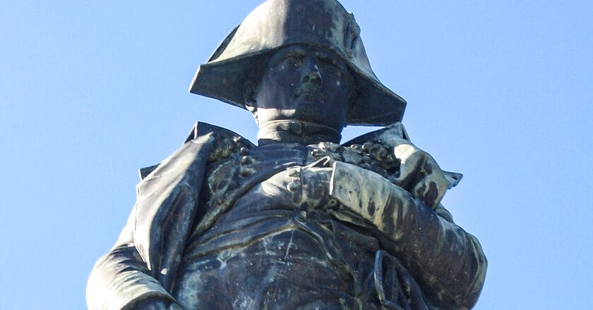 Pomnik Napoleona w Ajaccio. Fot. leecohen/Wikimedia Commons