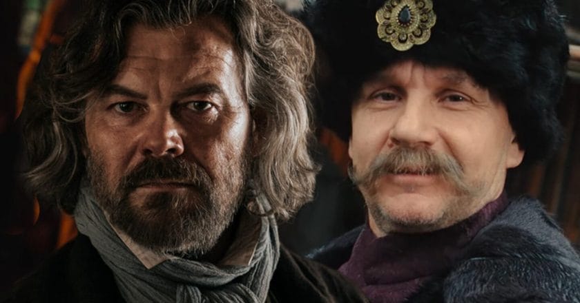 Jacek Braciak i  Bartłomiej Topa w rolach z „Kosa” i „1670. Fot. Aurum Film, Netflix