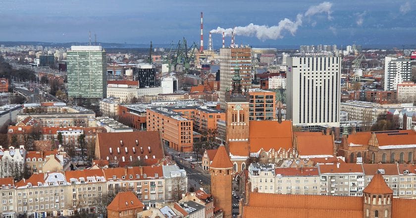 Panorama Gdańska. Fot. Sylwester Ch./Flickr.com