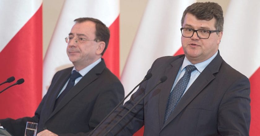 Mariusz Kamiński i Maciej Wąsik. Fot. P. Tracz/KPRM