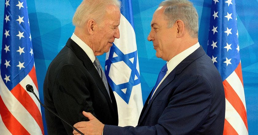 Joe Biden i Benjamin Netanyahu. Fot. U.S. Embassy Jerusalem