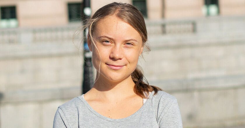 Greta Thunberg. Fot. Kushal Das/Wikimedia Commons